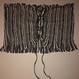 American Eagle tie up tub top